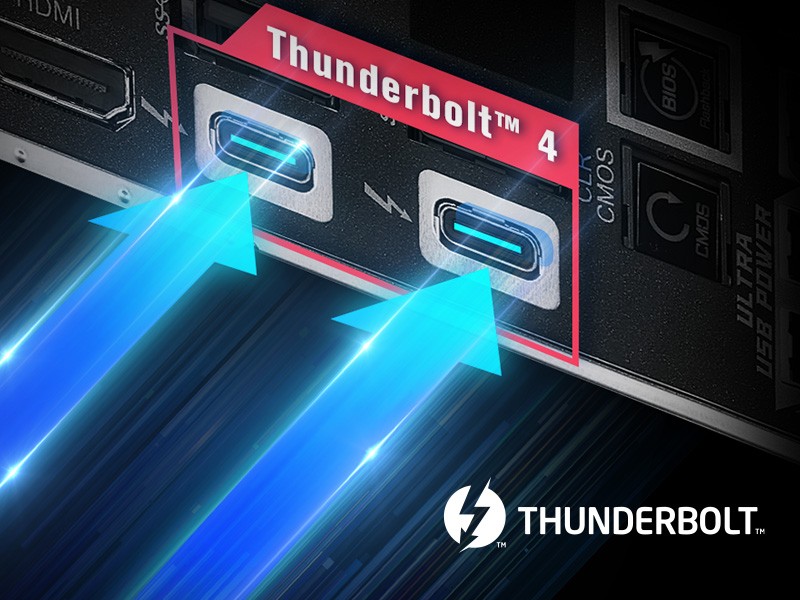 Thunderbolt™ 4/USB4 Type-C